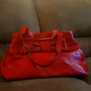 Kate spade patent leather bow bag